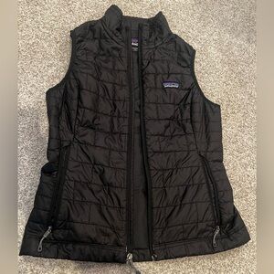 Patagonia Women's Black Nano Puff insulated Vest